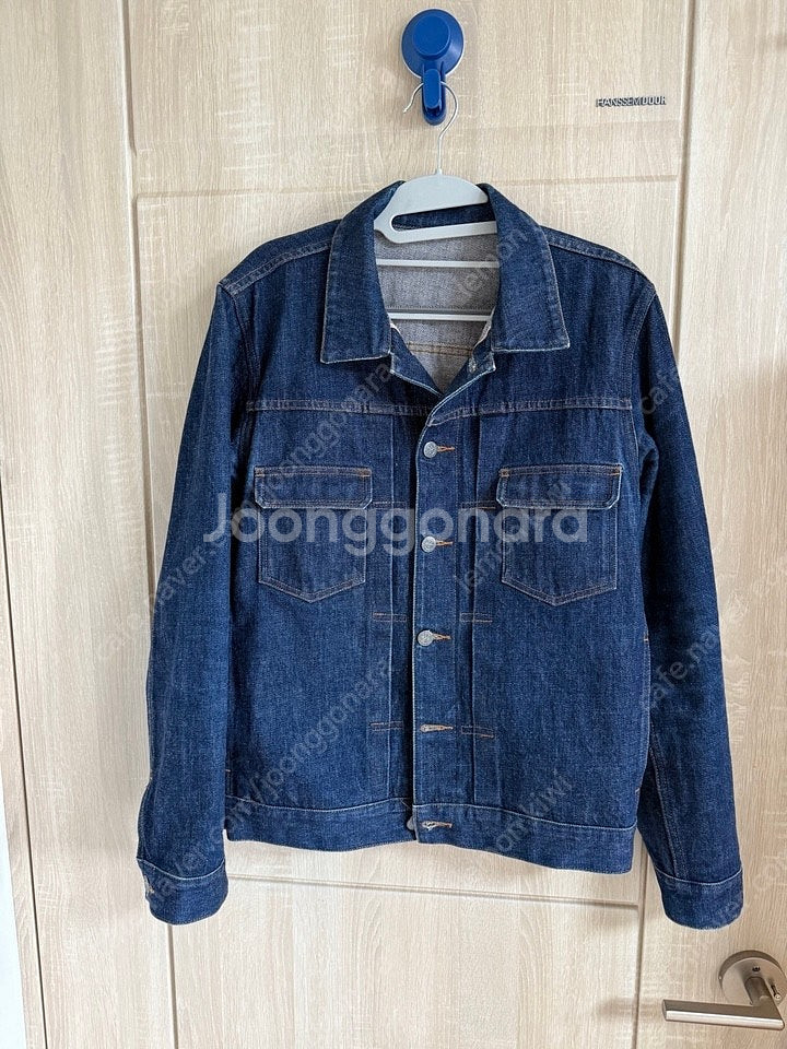 APC 아페쎄 셀비지 데님자켓 L--1
