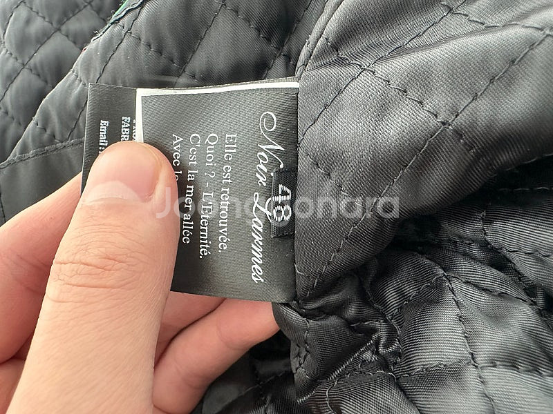 느와르라르메스 블랙라벨 SD6 라이더 가죽 자켓--9