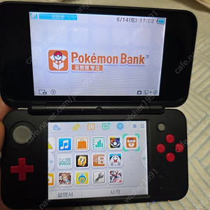 닌텐도 new 2ds xl, 뉴큰다수 순정 포켓몬뱅크, 마리오카트 내장 택포26만원