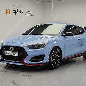 벨로스터 중고 할부 벨로스터 중고차 시세 하늘색 2022년식 65,000km 2.0 N 중고차카페