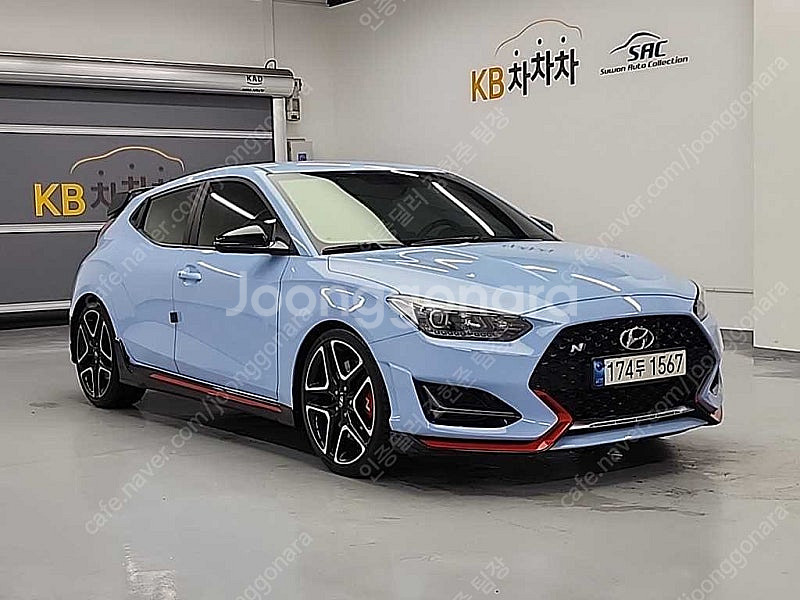벨로스터 중고 할부 벨로스터 중고차 시세 하늘색 202...--5