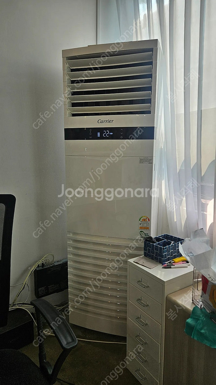 캐리어40평 스탠드 인버터냉난방기 2대 팝니다--2