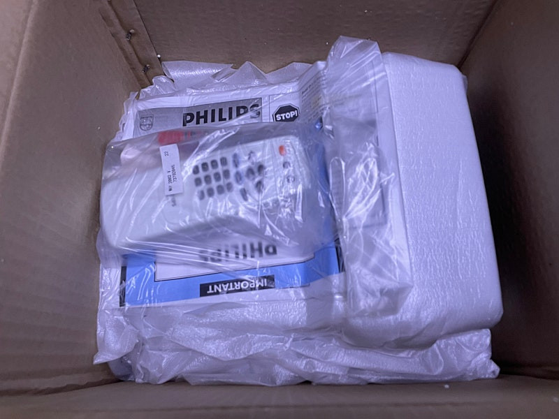 (새상품)필립스[PHILIPS]9인치 칼라티비~화이트색상 / 레트로티비 / 빈티지 브라운관tv--4