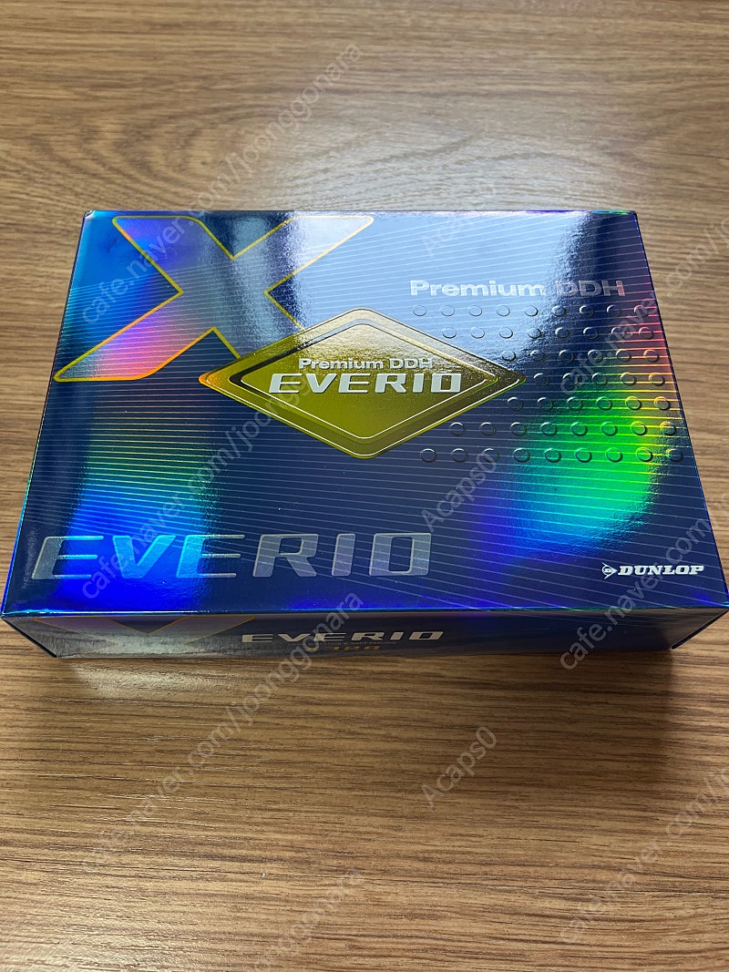 [미사용] 던롭 Everio 골프공 12구--1