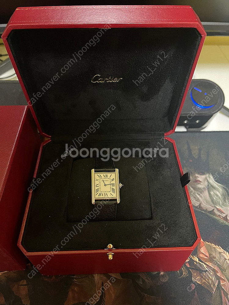 까르띠에 머스트 라지 22년8월 스탬핑--0