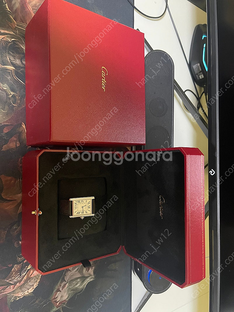 까르띠에 머스트 라지 22년8월 스탬핑--1