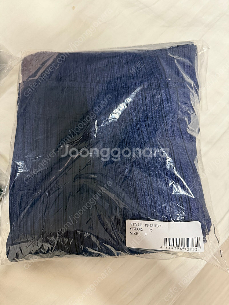 플리츠 플리즈 이세미야키 노벰버 다크네이비 원피스 3,...--0