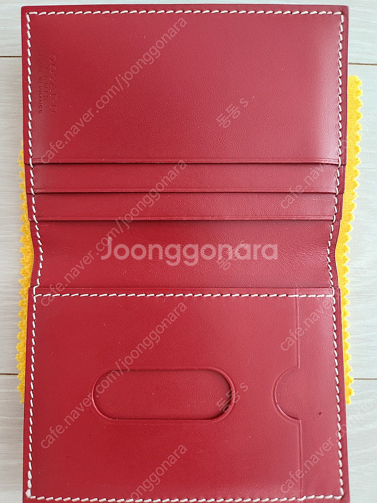 고야드 생마르크 백화점 정품 지갑--3