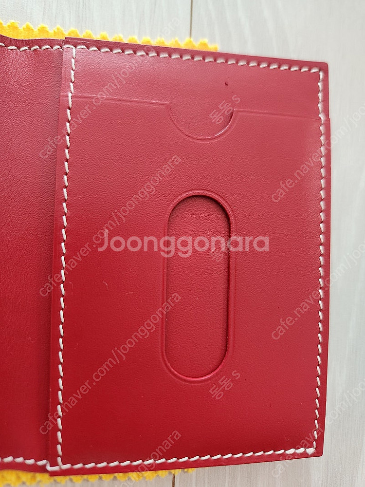 고야드 생마르크 백화점 정품 지갑--5
