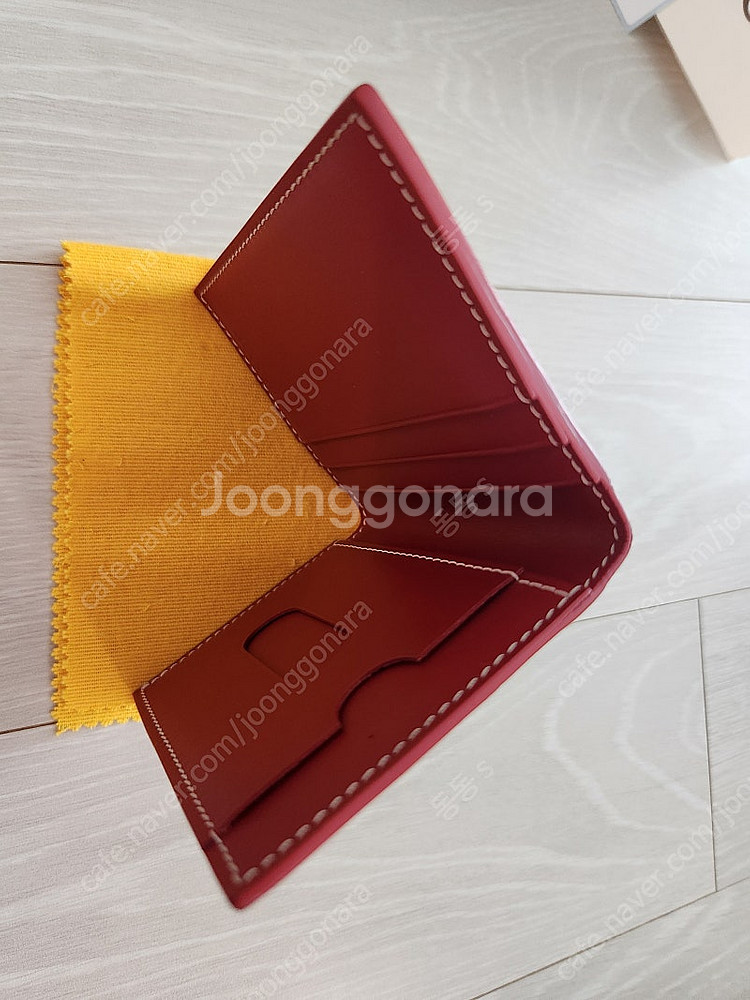 고야드 생마르크 백화점 정품 지갑--6
