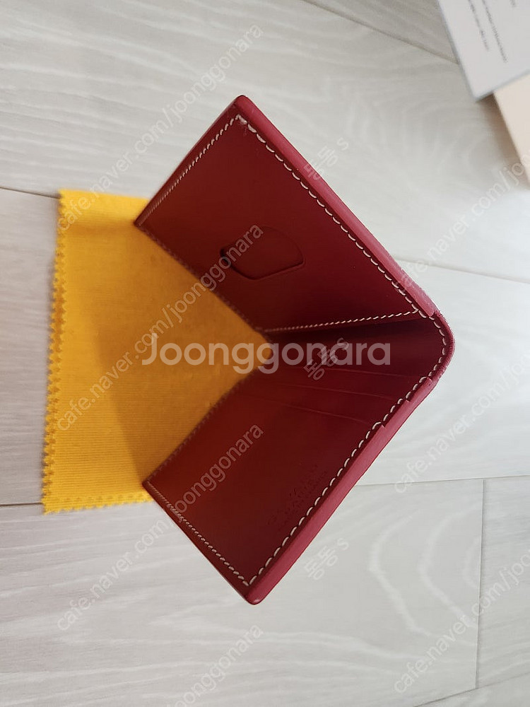 고야드 생마르크 백화점 정품 지갑--7