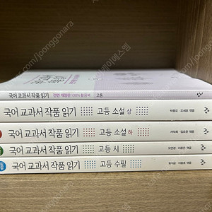 국어 교과서 작품 읽기 고등