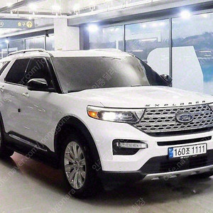 흰색 포드 익스플로러 중고 포드 중고차 2.3 AWD 리미티드 중고자동차 58,472 km