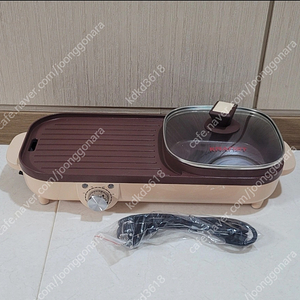 2in1 멀티 전기냄비 그릴팬 새상품