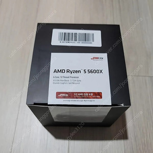 정품 라이젠 AMD 5600x cpu 팝니다 (기본쿨러포함)