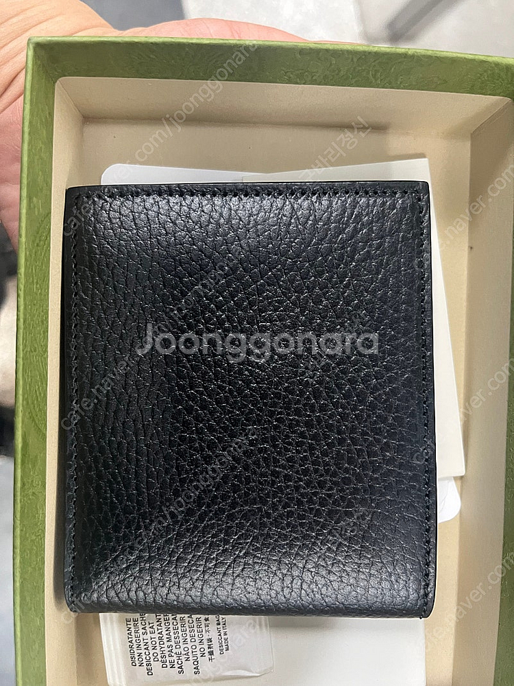(정품) 구찌 반지갑 새상품--1
