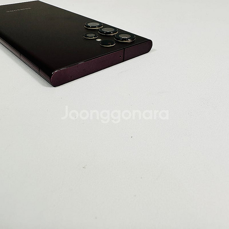 S908 ] 갤럭시 S22울트라 버건디 256기가 41...--9