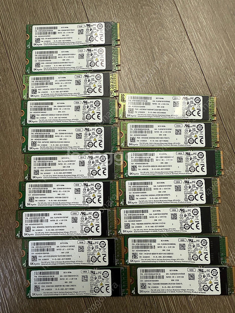 sk 하이닉스 bc711 nvme ssd 128g--0