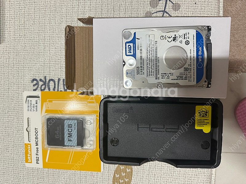 ps2 하드로더킷 판매합니다. 500g--0