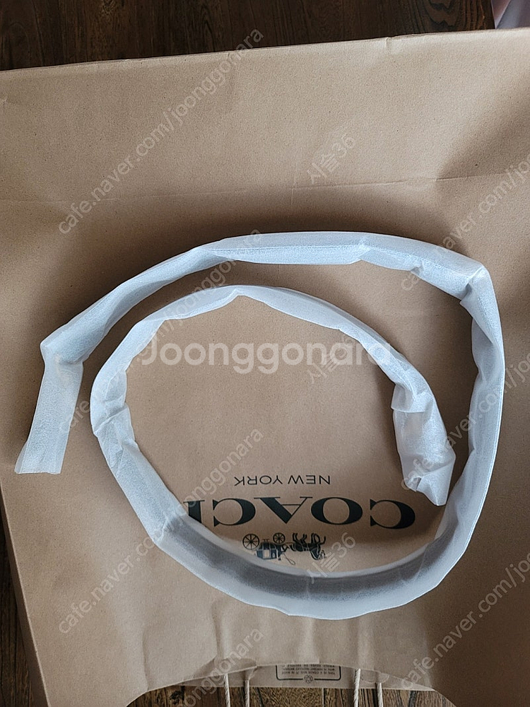 코치 사첼백 가죽줄만 스트랩만--2