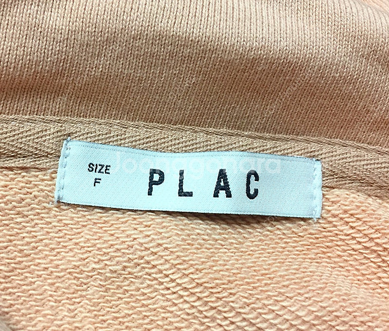 [PLAC] 플랙 여성 오버 핏 크롭 포켓 후드 티셔츠...--4