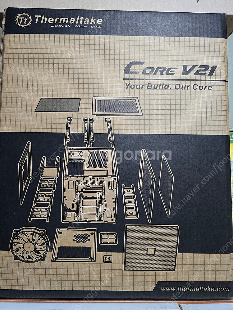 써멀테이크 core v21 미개봉--0