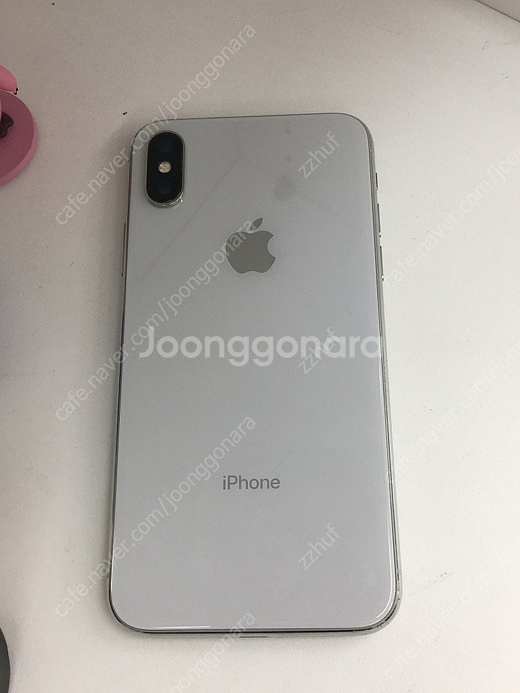 아이폰x 실버 256gb--0