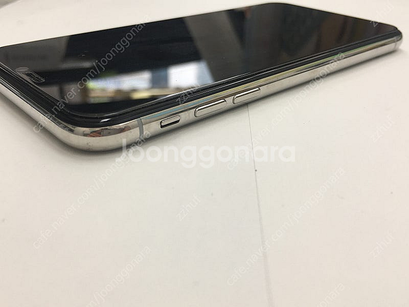 아이폰x 실버 256gb--3