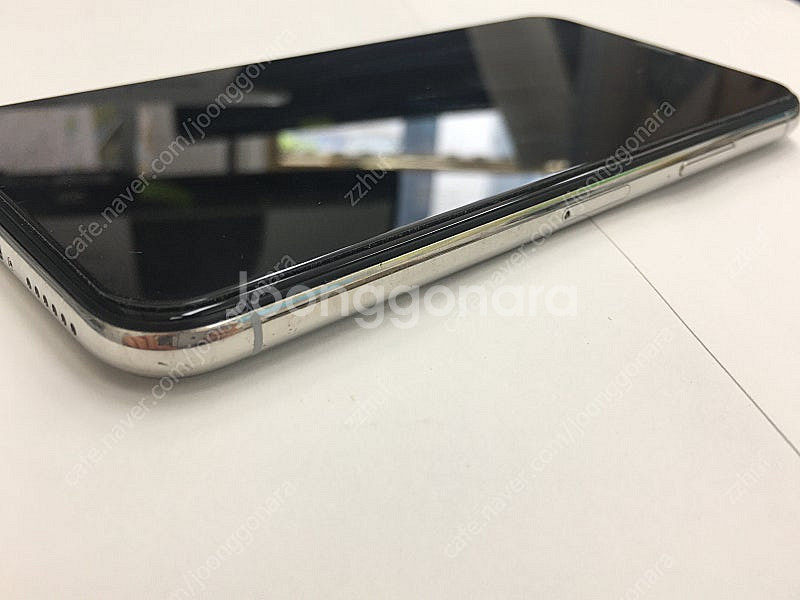 아이폰x 실버 256gb--5
