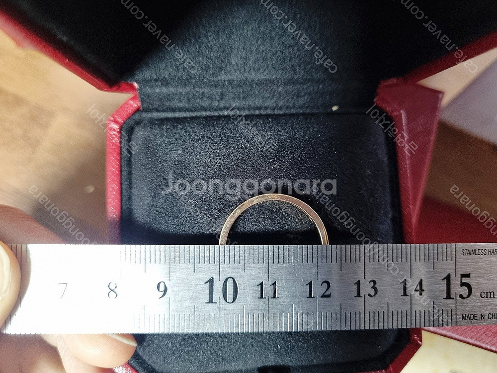 까르띠에 C 드 까르띠에 웨딩 밴드 62호 4mm--3