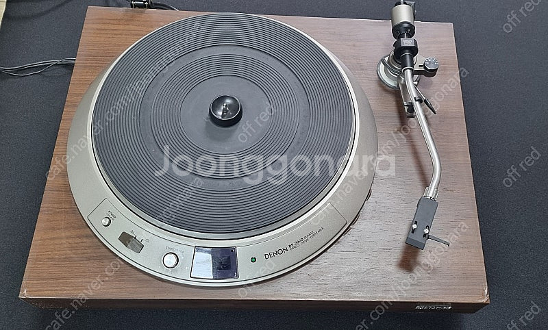 데논 DP-2000 턴테이블 +빅터 카트리지--1