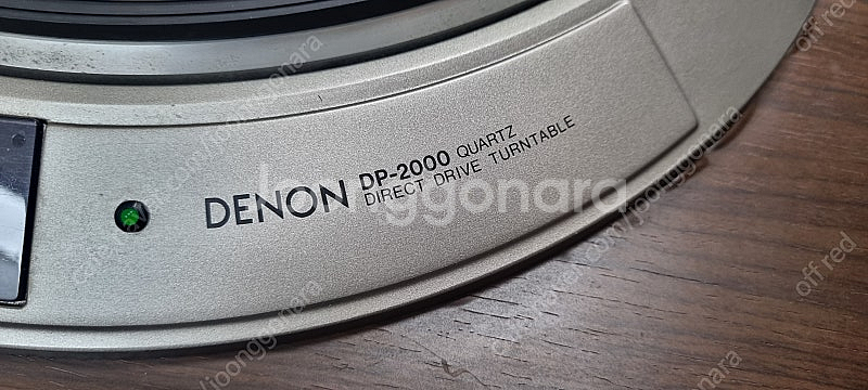 데논 DP-2000 턴테이블 +빅터 카트리지--2