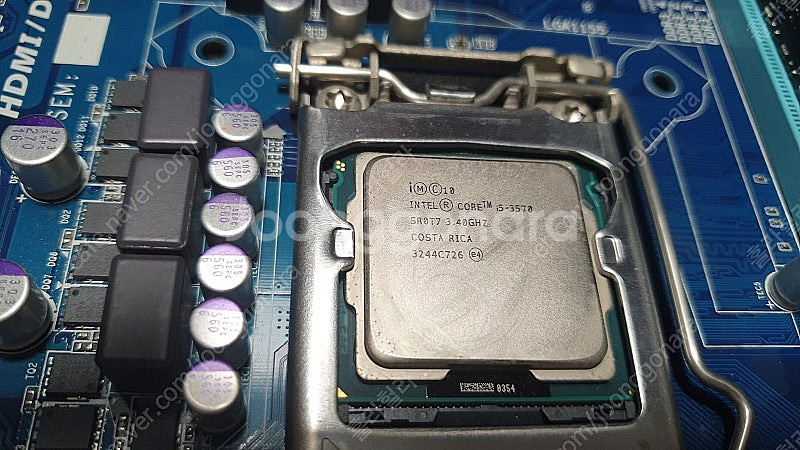 GA-B75M-D3H + Intel i5 3570--1