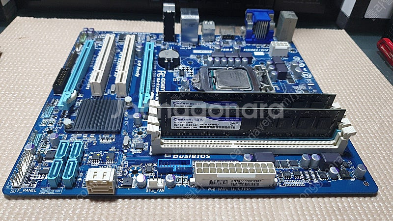 GA-B75M-D3H + Intel i5 3570--2