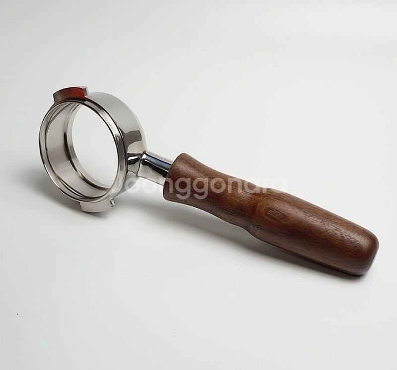 빈플랜트 바텀리스 포터필터 58mm(호두나무손잡이) 2...--0