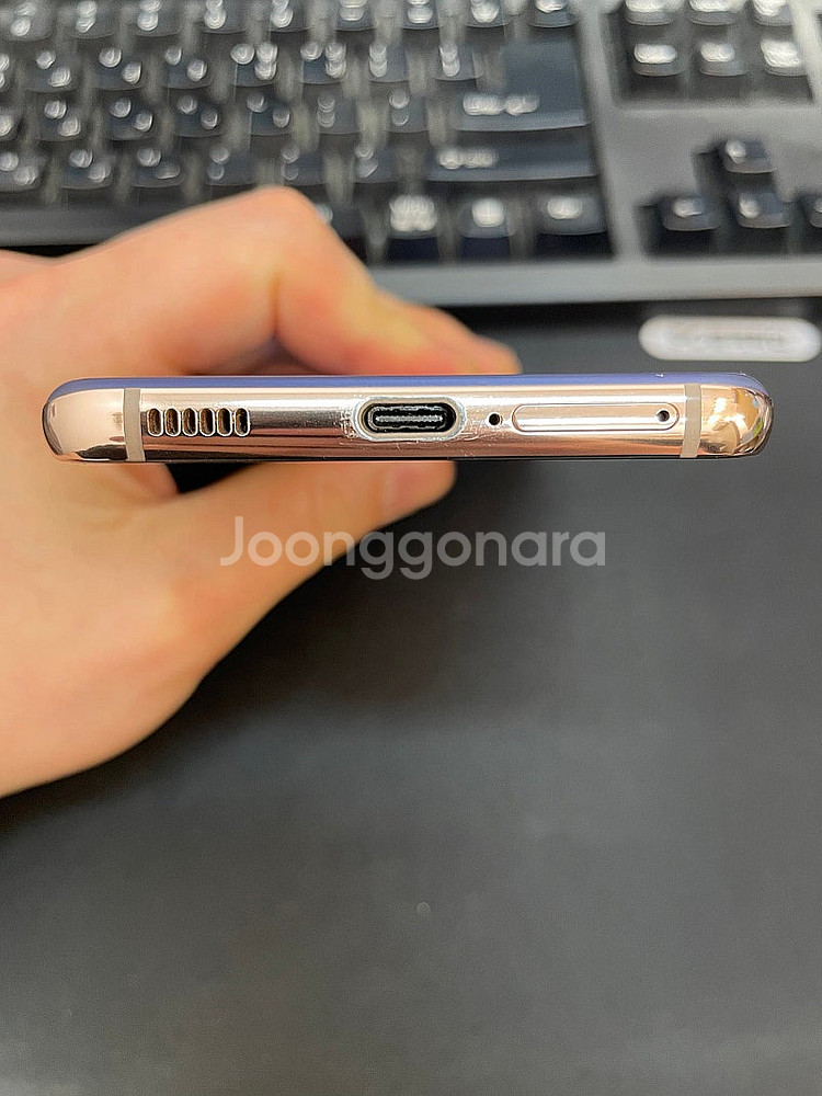 갤럭시S21 팬텀바이올렛 256GB 상태좋은 중고20만...--5