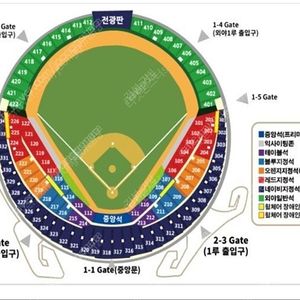 (정가양도) 7월1일(화) 두산vs삼성 3루블루석 통로2연석 팝니다.두산베어스 삼성라이온즈 블루석