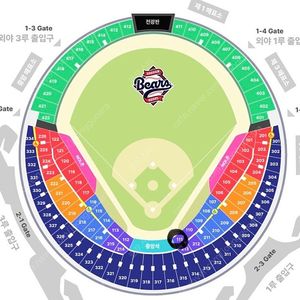 7/5(토) 두산베어스 vs kt 1루테이블석 판매합니다