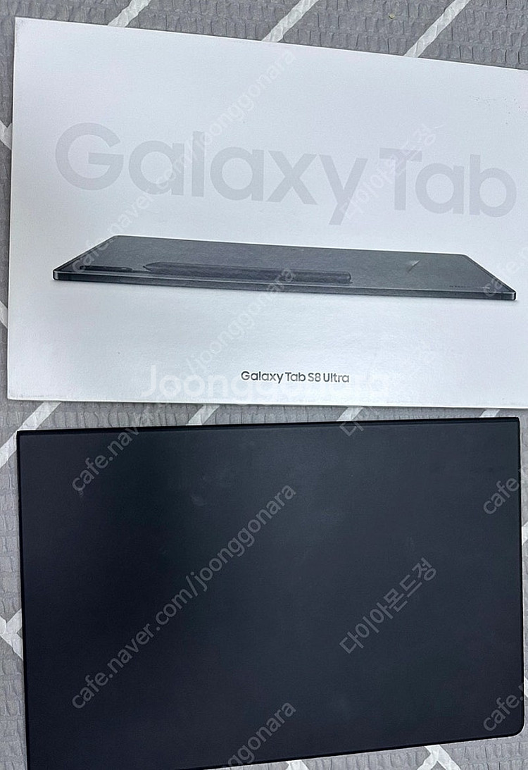갤럭시탭 S8 울트라 256G wifi 올갈이 새상품--2