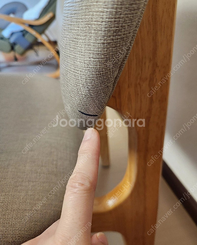 핀란디아 4인용 저상형 원목식탁ㅡ한샘 저상형 유사 디자...--5