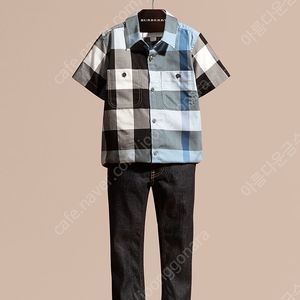 (거의새거) 버버리 키즈 칠드런 10y 체크 셔츠 남방