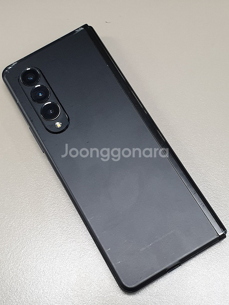 < 갤럭시 Z폴드3 블랙 512GB 터치정상 무잔상 가...--1