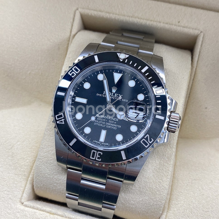 [팝니다] 롤렉스 서브마리너 구형 블랙 데이트 116610LN - 2015년식 (1000048031)--1