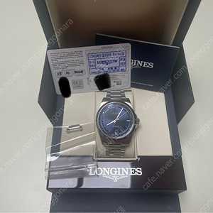 론진 신형 콘퀘스트 청판 41mm
