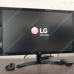 (수원)사무실정리 엘지 27인치 IPS LED TV겸용 모니터 처분합니다 /내장스피커 /택배가능