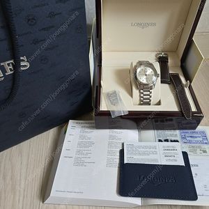 론진 스피릿 샴페인37mm