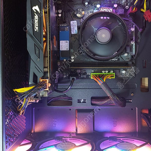 게임용 라이젠3600 RX570 16G M.2 256G