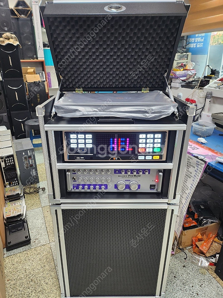 [세제품 일체형 이동식 노래방기계] K2 노래방 세트 ...--2