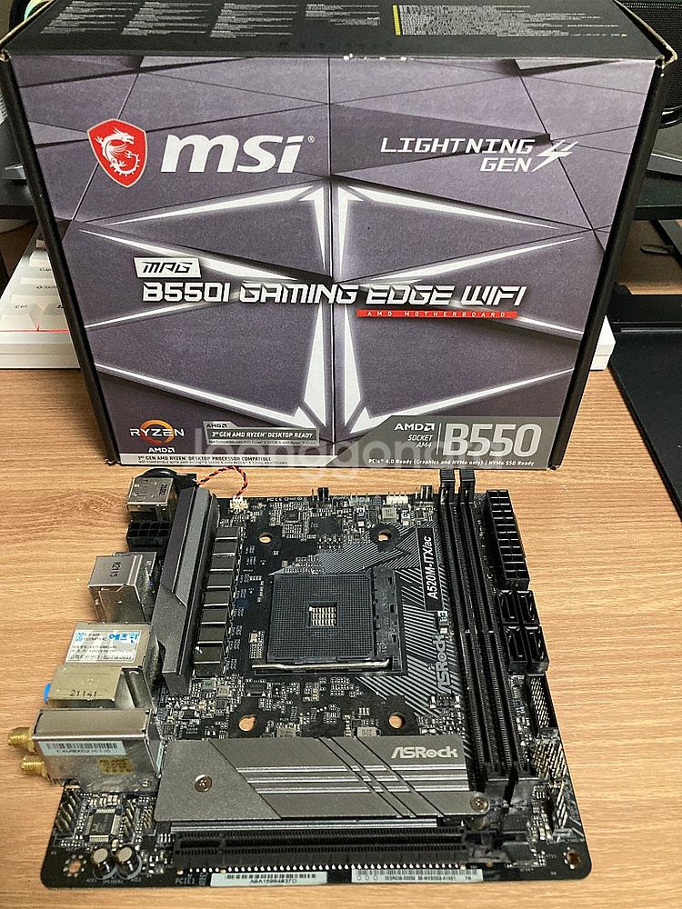 Asrock A520m-itx/ac--0