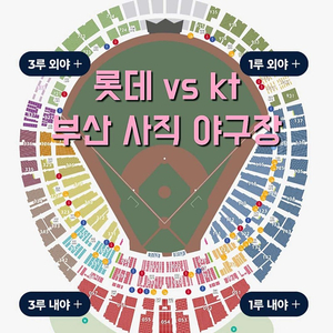 토요일 6월 28일 kt 위즈 롯데 자이언츠 1루 3루 내야 필드석 상단석 3루 1루 롯데 kt 롯데 외야 자유석 중앙 내야 외야 탁자석 상단석 3루 와이드 탁자석 탁자석 응원 응